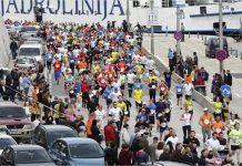 S jednom nogom istrčao maraton