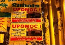 Rat plakatima: nastavnici iz Omiša kontra svoje ravnateljice