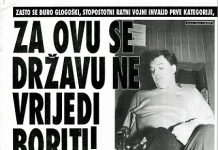 Pročitajte što je licemjerni „šatoraš“ Glogoški govorio o HDZ-u, državi i Tuđmanu prije 20 godina