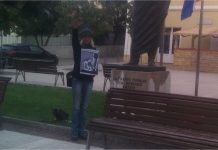 Predsjednica zadarskog A-HSP-a pozdravlja uzdignutom desnicom!