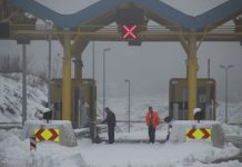 Bijeli Uskrs; na Biokovu -6, snijeg u Imotskoj krajini