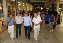 Kalmeta sa suradnicima sinoć obišao Poluotok