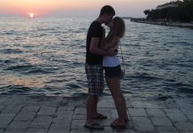 Bruno u Zadar doveo iz Kanade Karleenu Crawford i zaprosio ju uz najljepši zalazak sunca na Svijetu!