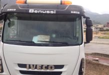 Nepoznati počinitelji kamenovali kamion makarske pauk-službe