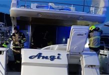 Izgorjela jahta u splitskoj ACI marini