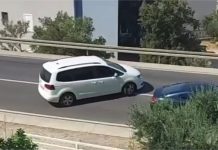 VIDEO “Majstor” se preko pune linije okreće na magistrali u Makarskoj