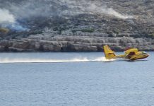 Veliki požar na Biokovu gase vatrogasci iz Makarske, Omiša, Vrgorca i – tri kanadera!