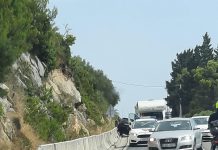 Sudar autobusa i automobila kod Mimica – četiri osobe ozlijeđene