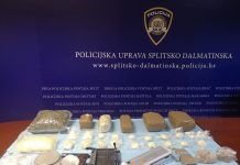 Kod 47-godišnjaka na trogirskom području, policija pronašla hrpu heroina, kokaina, marihuane, amfetamina…