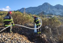 Pored vatrogasaca iz Zagvozda i Brela, na požarištu i glumac Vedran Mlikota