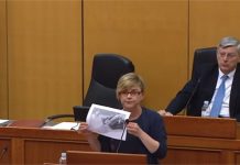 VIDEO Sandra Benčić u Saboru oplela po Josku Roščiću!