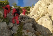 Spašen ozlijeđeni planinar s Biokova