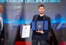 Petar Klovar primio nagradu HOO za vrhunska sportska dostignuća