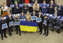 Hrabrom narodu Ukrajine uručena Nagrada Saharov