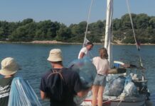 FOTO Mladi Europljani čistili Murterske škoje