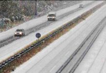 Zbog snijega se autocestom Prgomet-Split-Bisko vozi 40 km/h