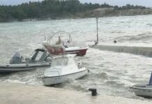FOTO/VIDEO Jaka garbinada u Makarskoj prouzročila velike štete