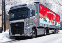 Kamion Djeda Mraza danas na Višnjiku!