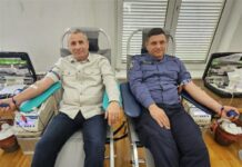 KDDK Policijske uprave splitsko-dalmatinske organizirao akciju dobrovoljnog darivanja krvi