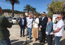 FOTO Vidović Krišto u Makarskoj, Splitu…:’Niti lijevo niti desno, nego pravedno!