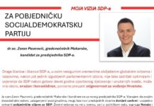 Zoran Paunović se kandidirao za predsjednika SDP-a!