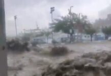 VIDEO Podgoru pogodilo veliko nevrijeme – vodena bujica nosila sve pred sobom!