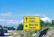 Mamlaz kod Imotskog pokušao pregaziti policajca