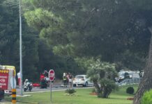 FOTO Prometna nesreća u Promajni: vozač motocikla helikopterom prebačen u Split