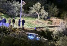 Automobil sletio s Jadranske magistrale u Krvavici!