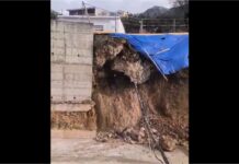 VIDEO Pogledajte trenutak odrona na gradilištu u Podgori!