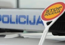 Pijanom vozaču iz Imotskog određeno 13 dana zatvora