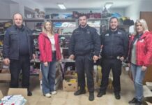 Policijski službenici PP Ploče donirali hranu korisnicima Crvenog križa