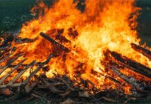 Policijski službenici spriječili požar na plaži Biloševac