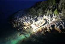 FOTO Nasukala se brodica na otok Iž, Slovenac ozlijeđen