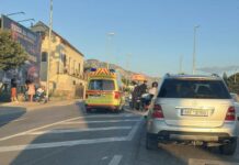 Prometna nezgoda kod Kauflanda u Makarskoj