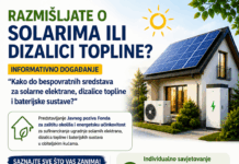 SVI U PROLOŽAC Kako do bespovratnih sredstava za solarne elektrane, dizalice topline i baterijske sustave?