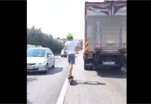 VIDEO Preko pune linije pretječe kolonu vozila na magistrali u Makarskoj