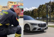 Tučepi: Slovenac zapalio Mercedes S klase vrijedan 160.000,00 €!