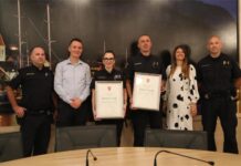 Grad Makarska nagradio policijske službenike